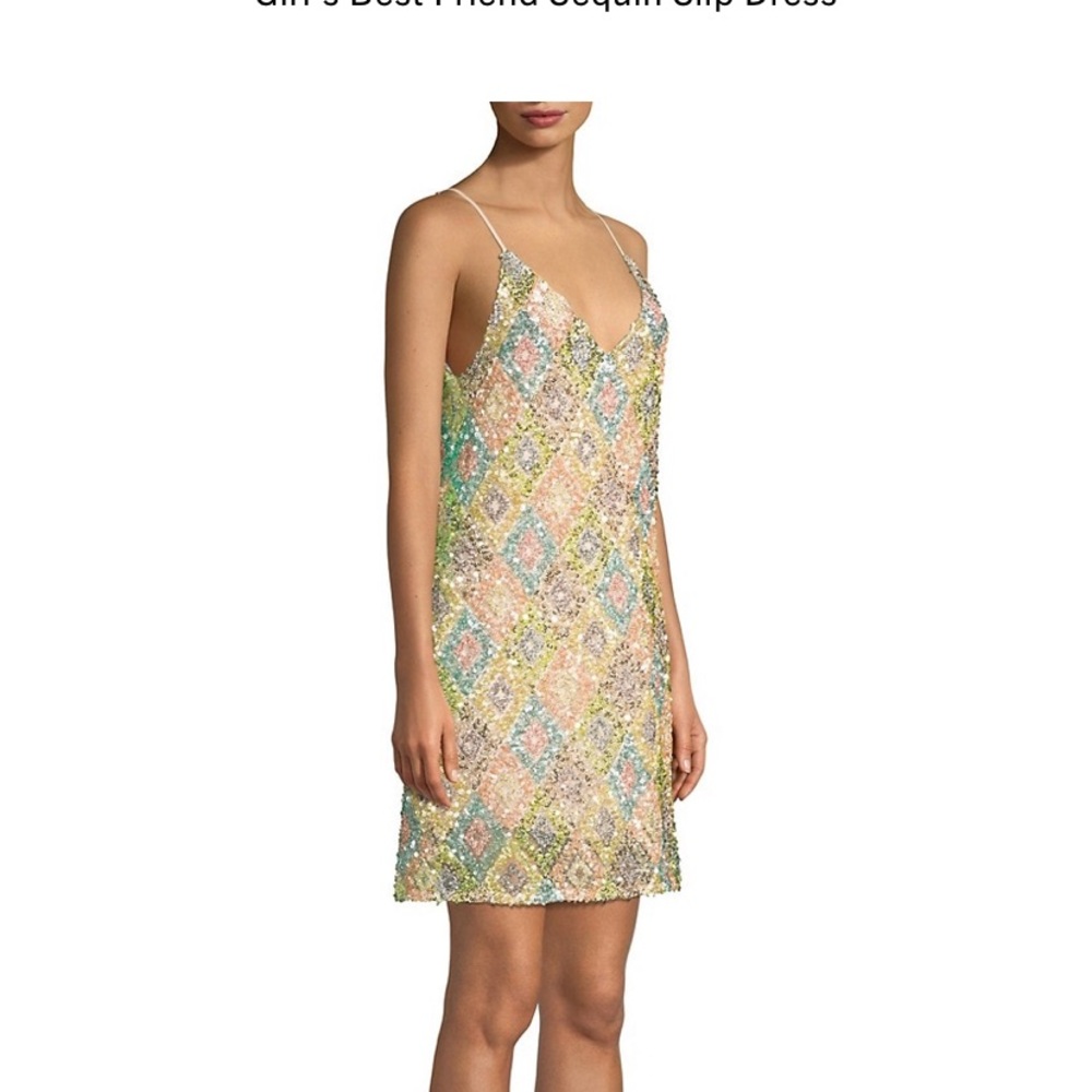Le Superb Girls Best Friend Sequin Slip Dress
